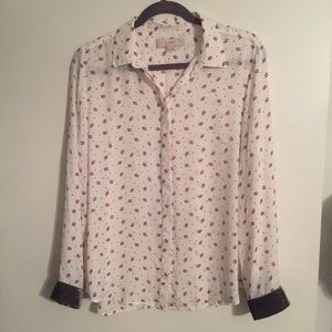 Loft ladies blouse size Med